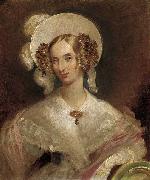 George Hayter Queen Louise of Belgium, Windsor 1837 oil painting